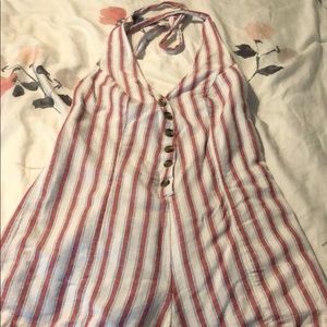 Stripped Romper